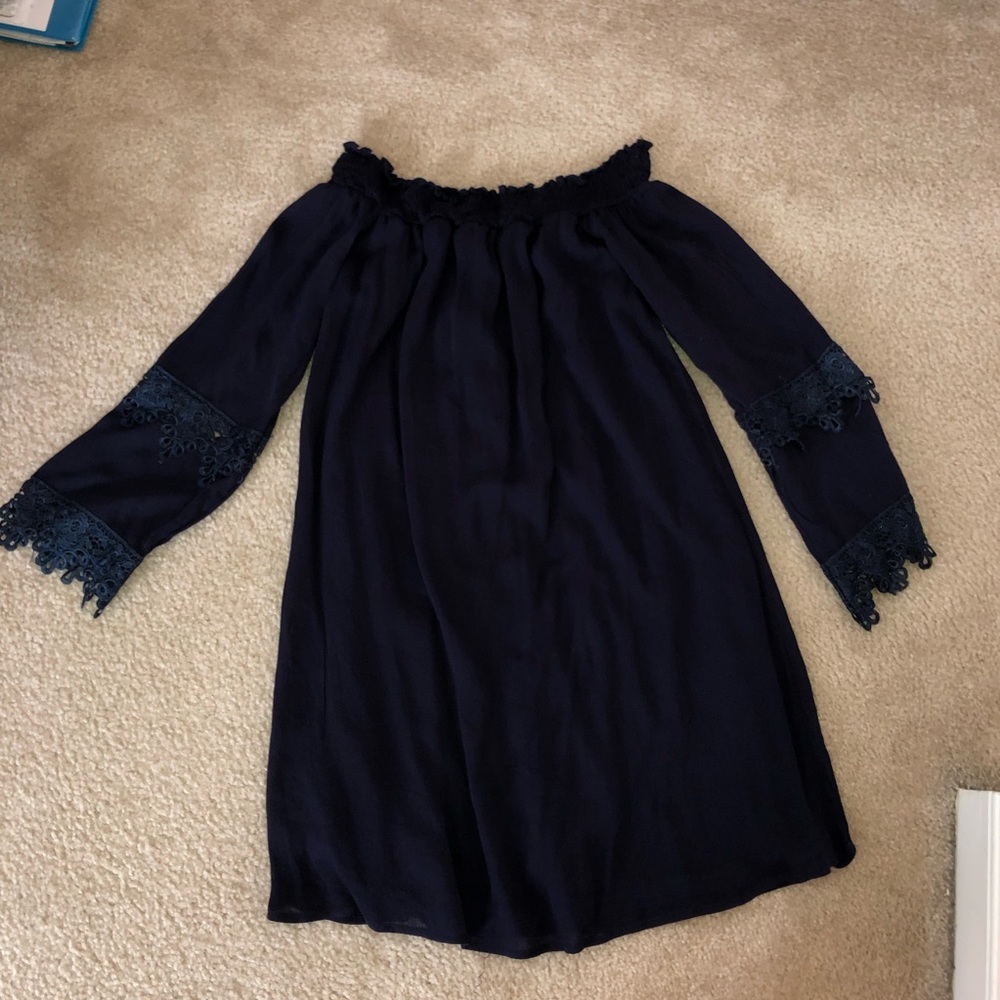 Rhapsody off the shoulder dress